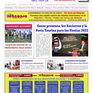 Portada de La Brújula del Norte Julio 2022