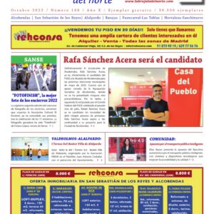 Portada de La Brújula del Norte Octubre 2022