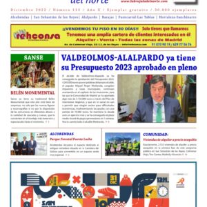Portada de La Brújula del Norte Diciembre 2022