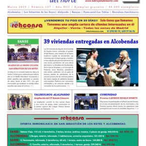 Portada de La Brújula del Norte Marzo 2025
