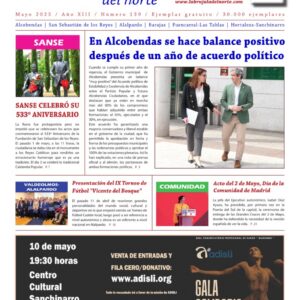 Portada de La Brújula del Norte Mayo 2025