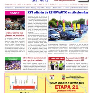 Portada de La Brújula del Norte Septiembre 2025