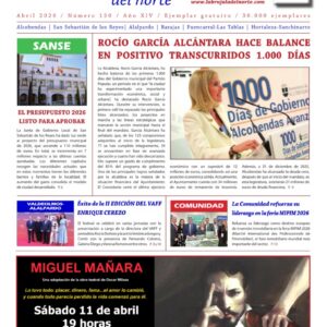 Portada de La Brújula del Norte Abril 2026