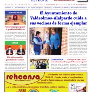 Portada de La Brújula del Norte Mayo 2020