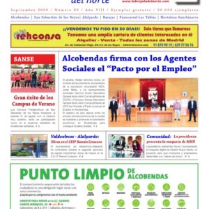 Portada de La Brújula del Norte Septiembre 2020