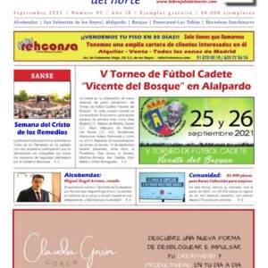 Portada de La Brújula del Norte Septiembre 2021