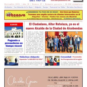 Portada de La Brújula del Norte Noviembre 2021